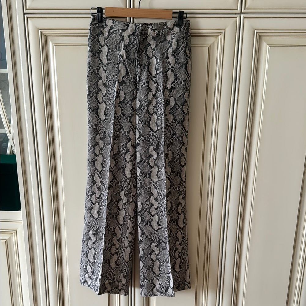 Chic Snake Print Pants
